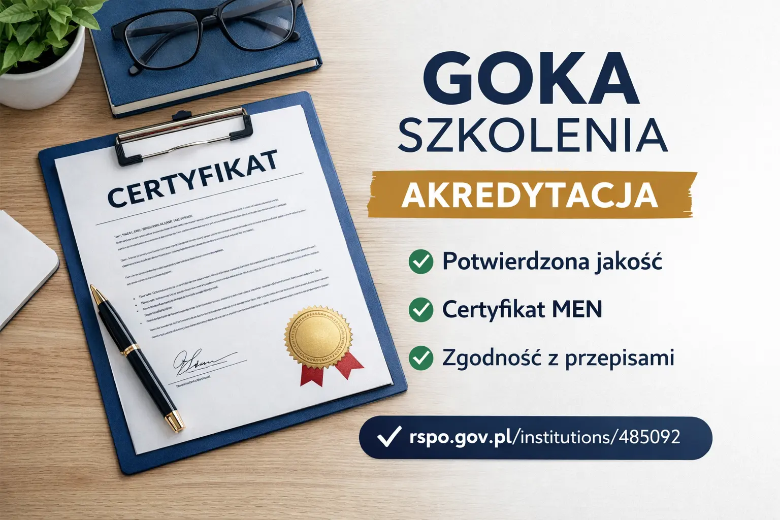 goka szkolenia akredytacja